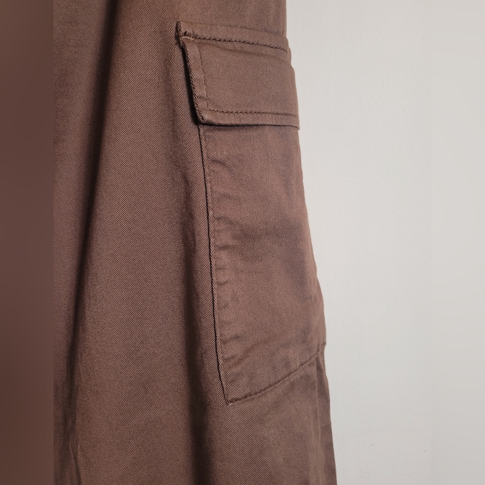 Urban Outfitters BDG Brown Utility Cargo High-Rise Pants Large - Picture 5 of 10